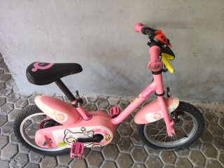 Bicicleta infantil rosa