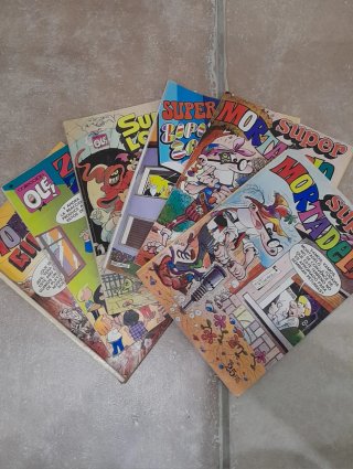 Lote Cómics Mortadelo, Zipi y Zape, Superlopez
