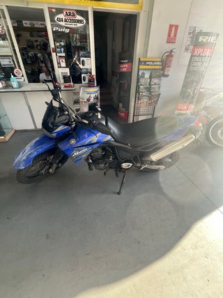 Yamaha XT 660R Azul