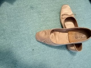 Bailarinas Planas Beige Talla 37
