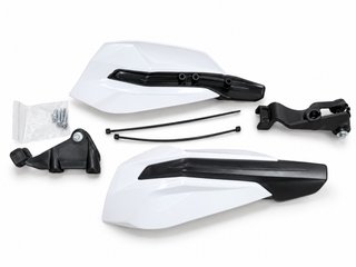 Protectores de Manos para Moto Blanco y Negro