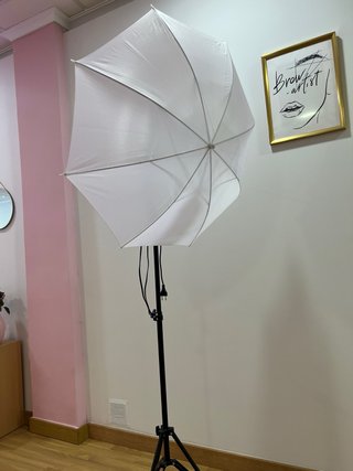 Paraguas de Fotografía con Trípode