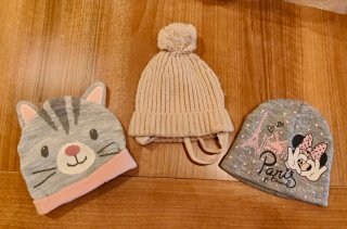 Lote 3 Gorros Niña