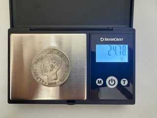 3 Duros moneda de Plata