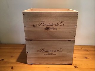 2 Scatole di Legno Robuste Dimensioni Speciali