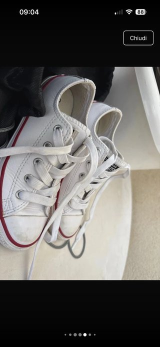 Converse bianche