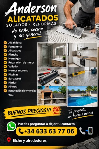 **Anderson Alicatados – Reformas