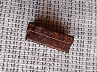Estuche baquelita Antiguo Cuchillas Afeitar