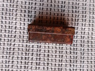 Estuche baquelita Antiguo Cuchillas Afeitar