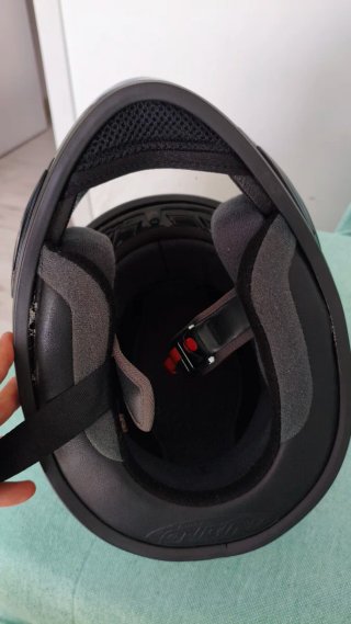 Casco de Moto Nitro Azul Talla S