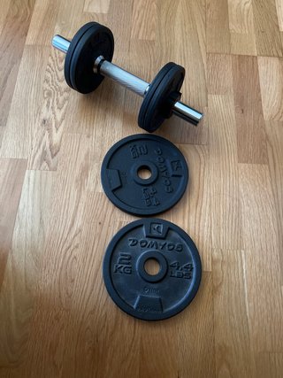 Mancuernas con discos 2kg + 1kg