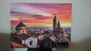 Quadro su tela con veduta panoramica 30X40