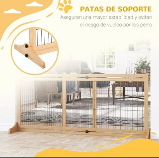 Reja de Seguridad de Madera