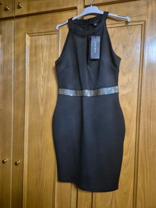 Vestido negro Amisu sin estrenar