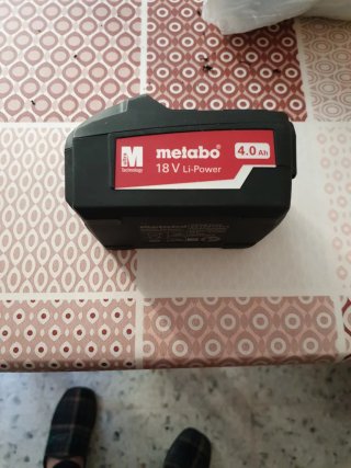 Batería Metabo 18V Li-Power 4.0Ah