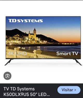 TV TD Systems K50DLX9US 50 LED 4K UHD Smart TV