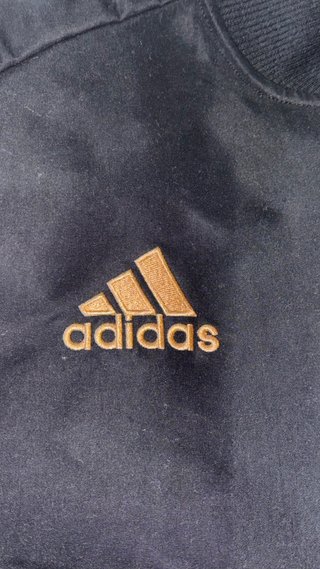 Chaqueta Adidas Arsenal Negra y Dorada