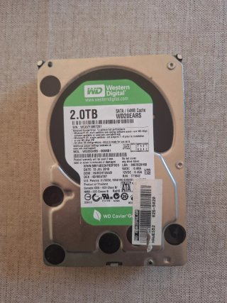 Disco Duro WD 2TB SATA 64MB Cache