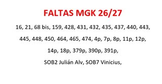 Cambio cromos MEGACRACKS 26/27
