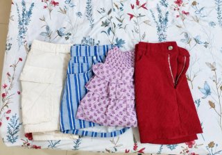 Faldas y pantalones de mujer.