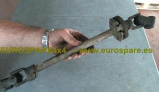 Land rover columna direccion range 2.5 td 22458