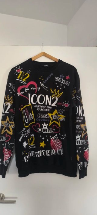 Sudadera Negra ICON2 Made With Love