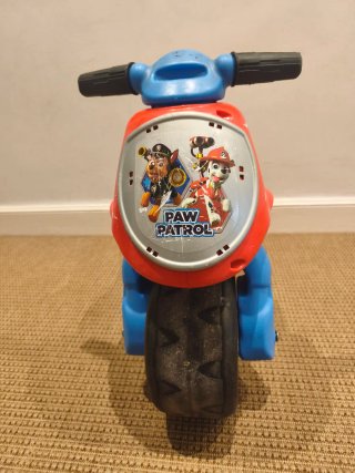Moto  Patrulla Canina niñ@