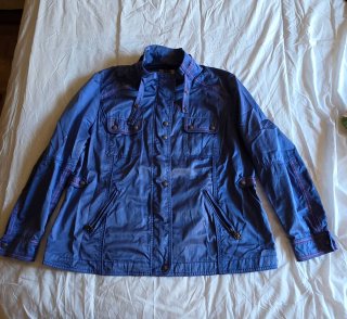 Cazadora Azul Estilo Casual