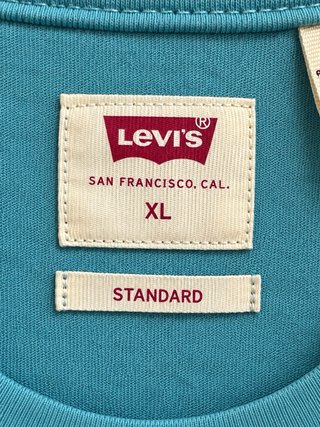 Camiseta Levi's Talla XL Color Teal