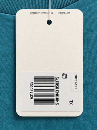Camiseta Levi's Talla XL Color Teal