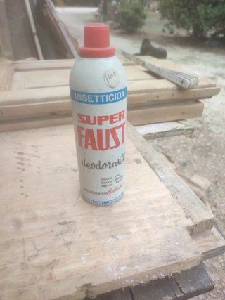 Insetticida vintage Super Faust