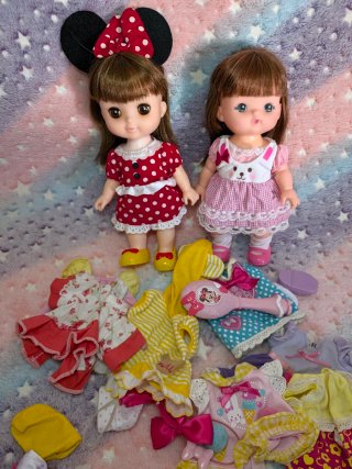 2 Bambole Giapponesi Mel Chan
