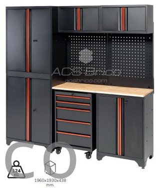 Conjunto Taller 3 Módulos S/Madera Alyco Orange 129780