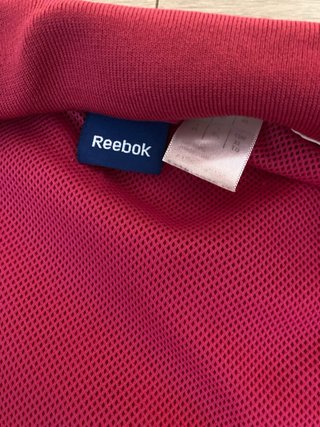Sudadera Cortavientos Reebok Rosa