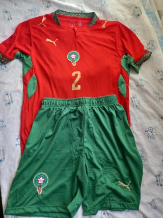 Conjunto de fútbol Marruecos Puma