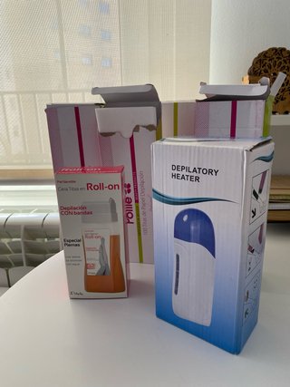 Roll-on Depilatorio Cera Tibia Piel Sensible