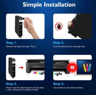 Set 8 cartuchos tinta de color 603XL Epson XP-2100