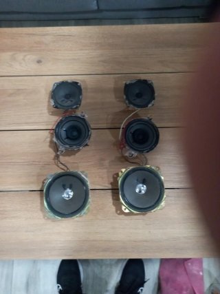 Conjunto altavoces 3 vías para hacer dos altavoces