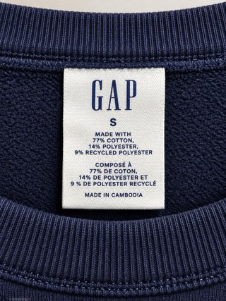Sudadera Gap Mujer Talla S Azul