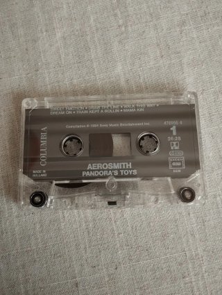 Casete Aerosmith - Pandora's Toys