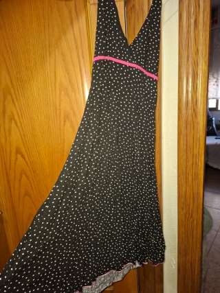 Vestido Pin Up Negro con Lunares