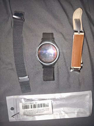 Correas Samsung Galaxy Watch 6 Classic Marrón/Gris