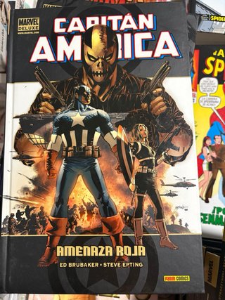 Lote cómics Marvel Deluxe Capitan América