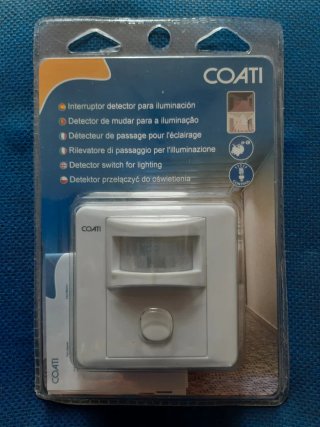 INTERRUPTOR DETECTOR EMPOTRABLE COATI 14125 NUEVO