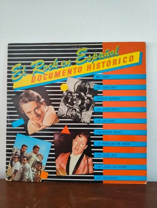 Disco doble LP El Rock en Español Documento Histór