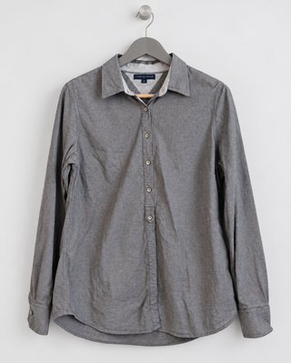 Camisa Tommy Hilfiger Gris Mujer Talla L
