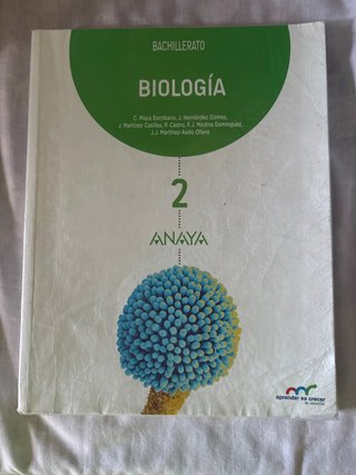 Biología, Bachillerato 2