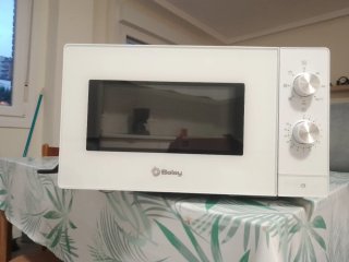 Microondas Balay Blanco Cristal
