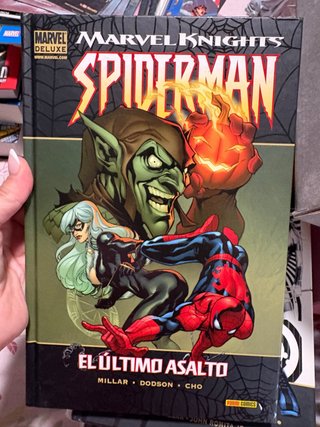 Cómic Marvel Deluxe Spiderman-El último asalto
