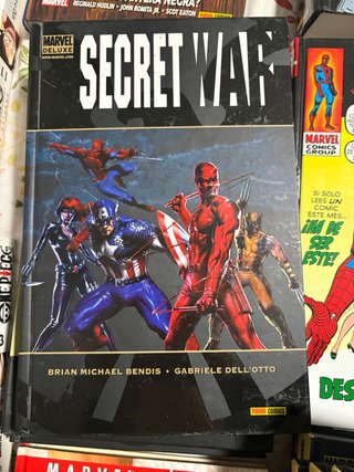 Cómic Marvel Deluxe Secret War